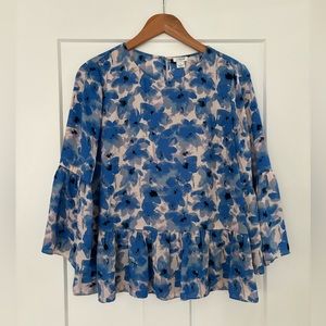 Jcrew Woman’s Floral Top Size Small